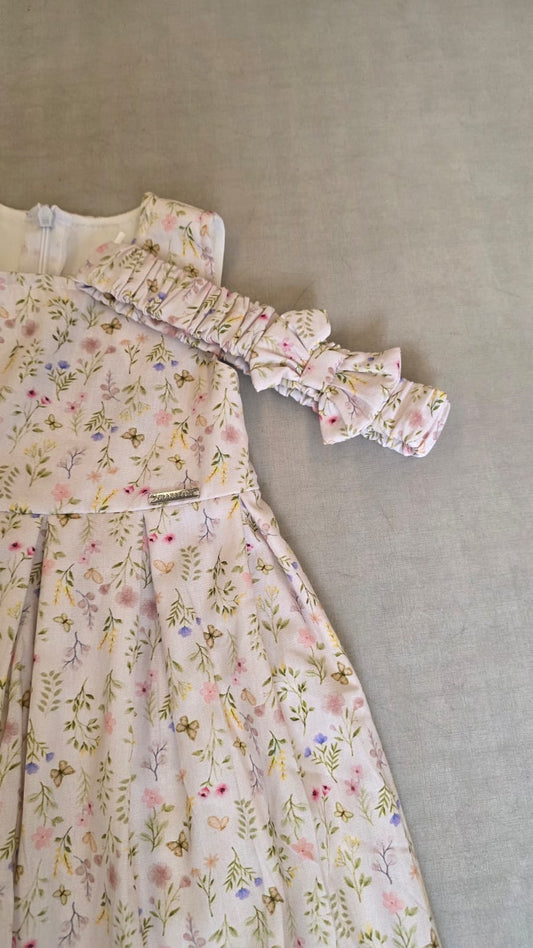 Vestido Bebê Floral Buá