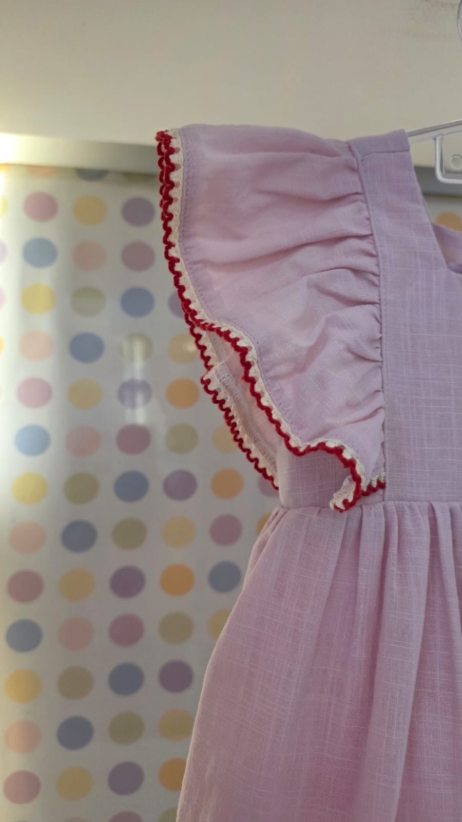 Vestido Bebê Rosa Chá Cereja Buá