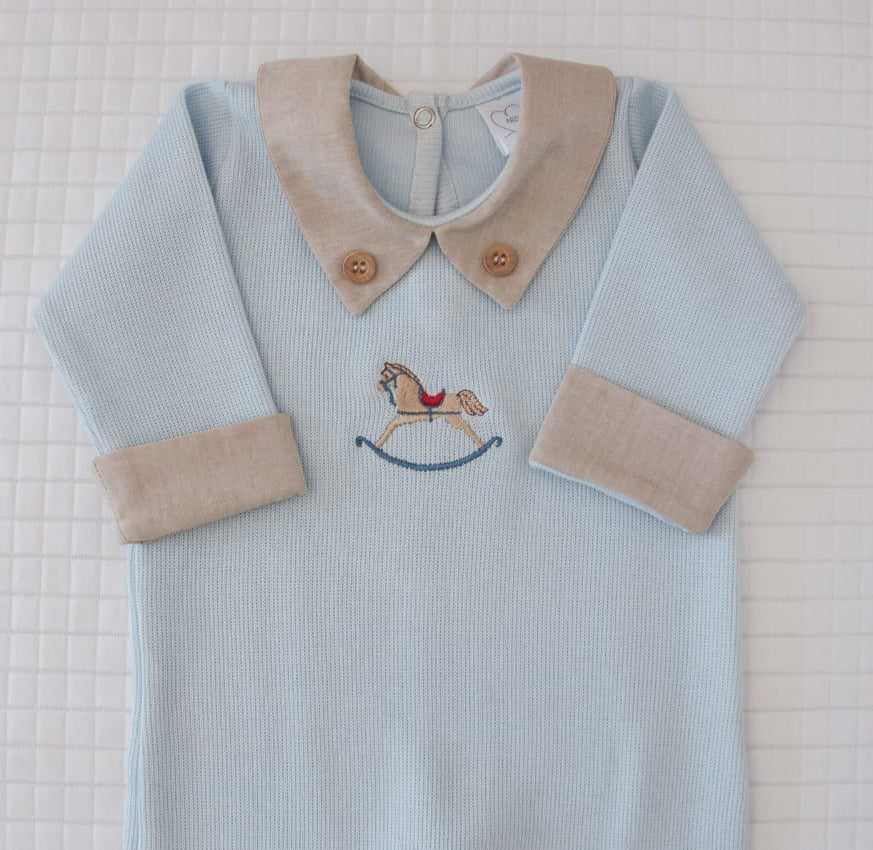 Macacão Bebê Cavalinho Buá