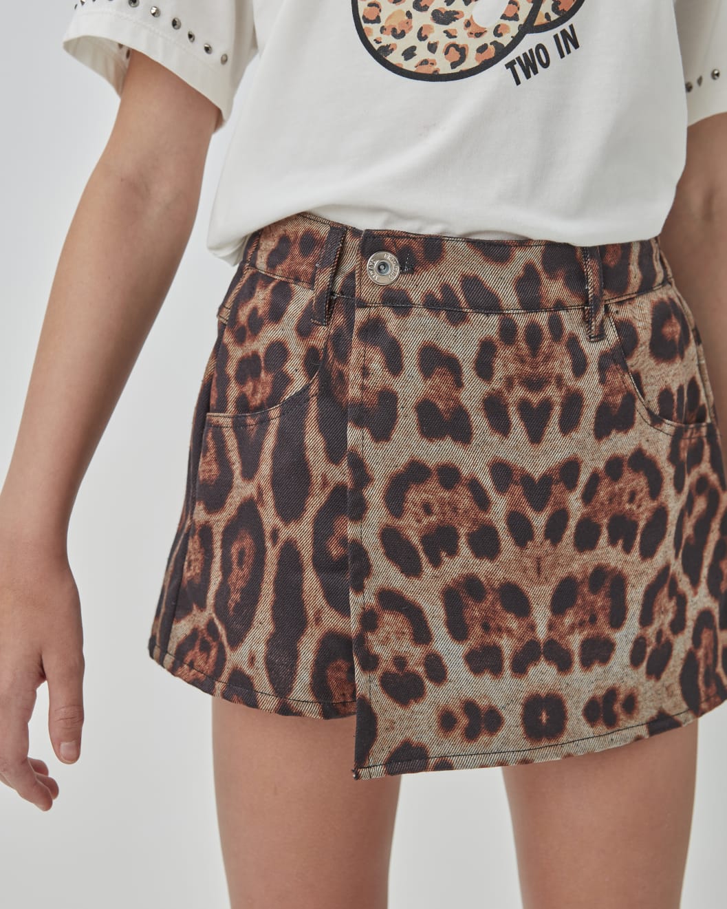 Conjunto Teen Animal Print TWOIN