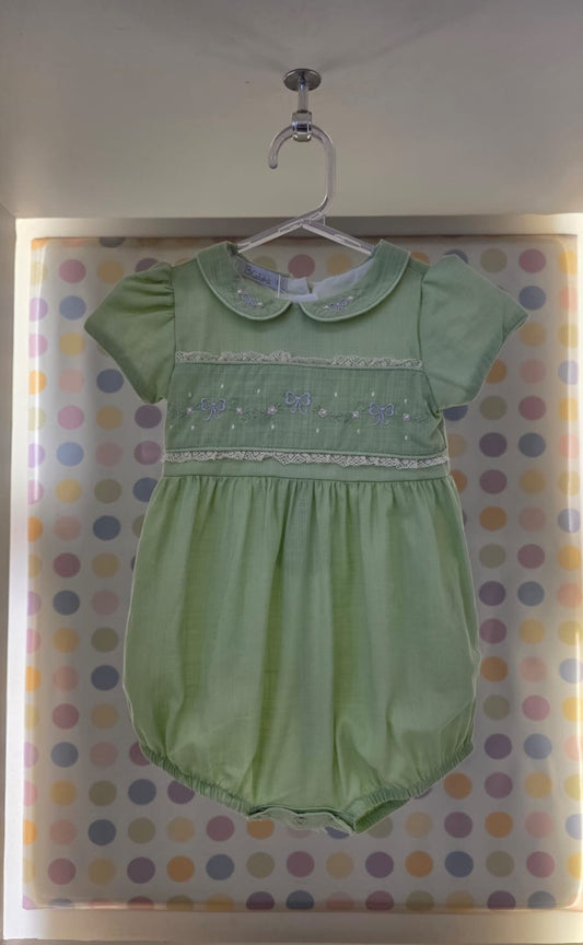 Homper Bebê Floral Verde Buá