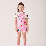 Conjunto Infantil Jardineira Dog Buá