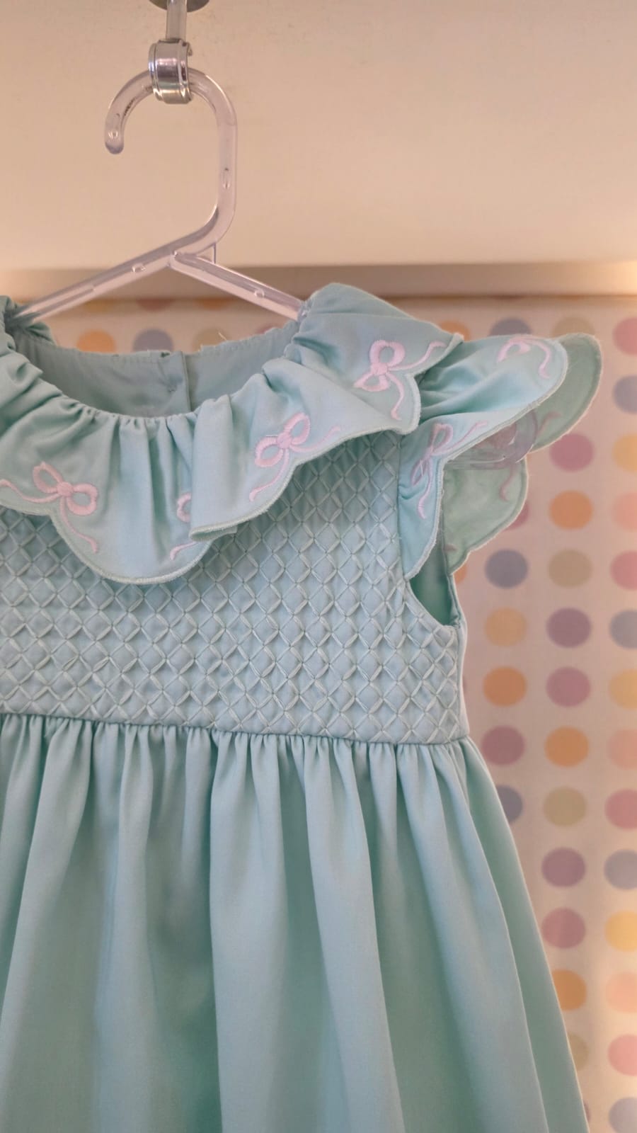 Vestido Bebê Mariana Verde Buá