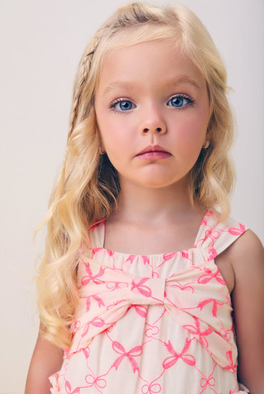 Vestido Laise Bordada Momi