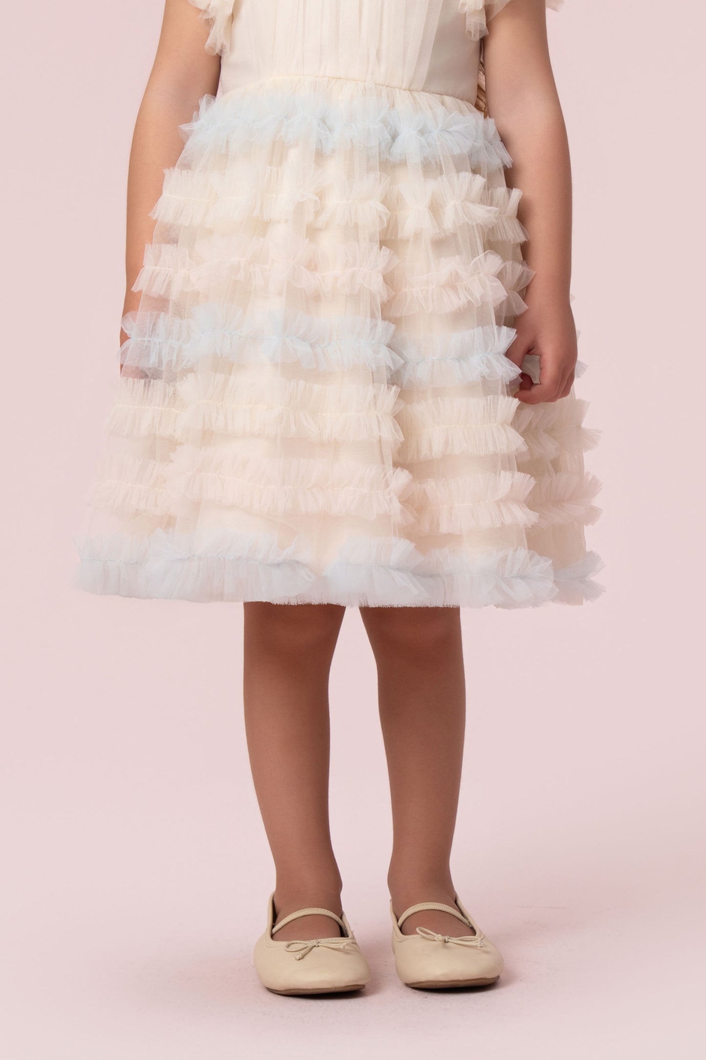 Vestido Infantil Candy Babados Petit Cherie