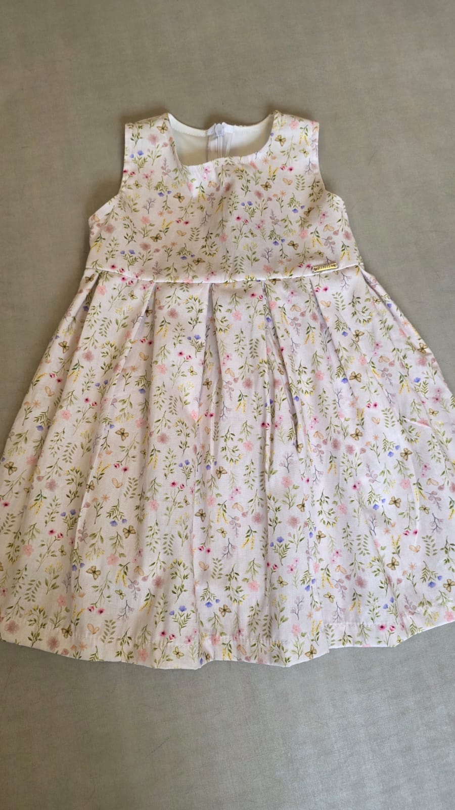 Vestido Bebê Floral Buá