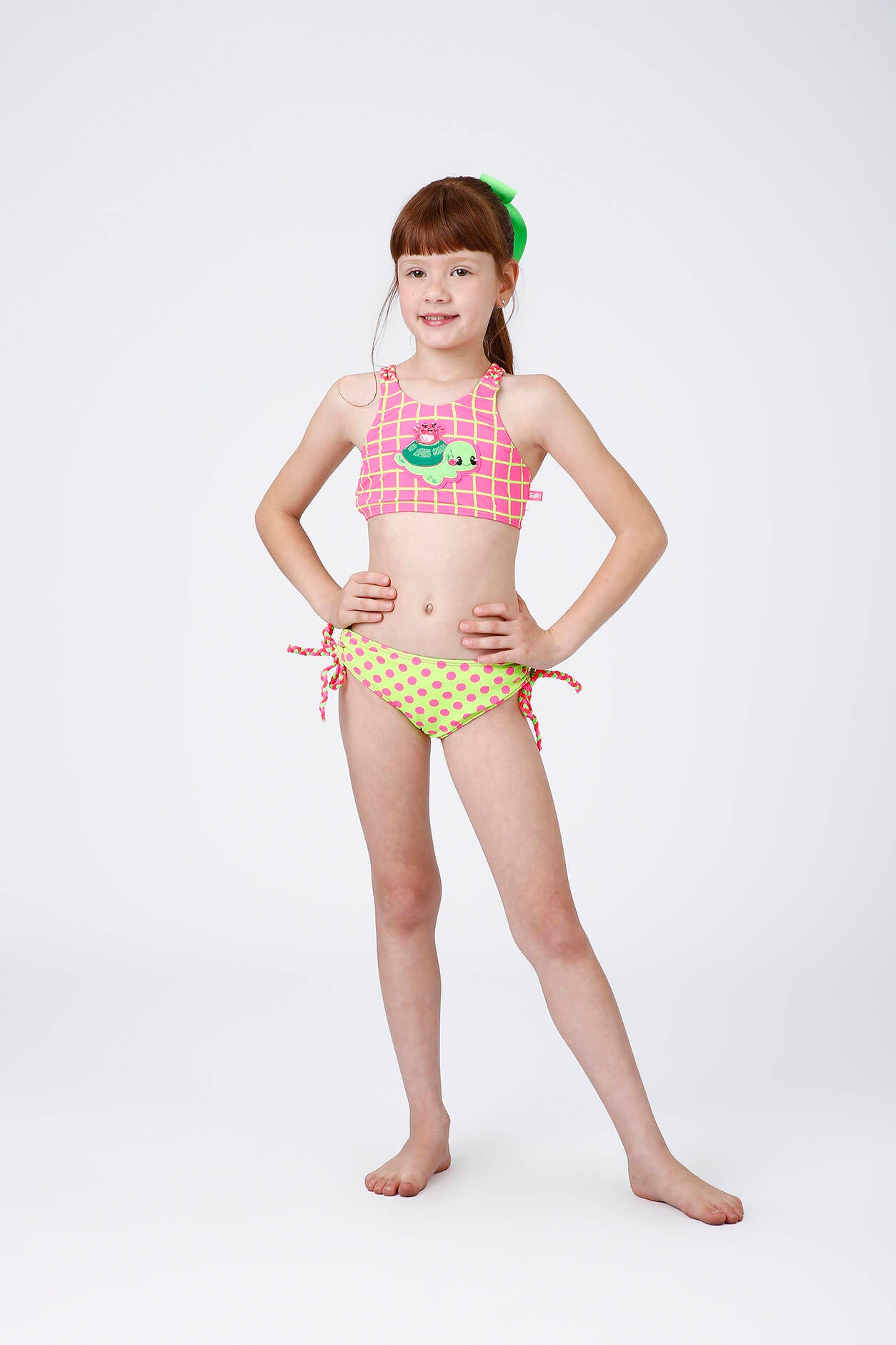 Biquíni Infantil Rose Turtle Siri