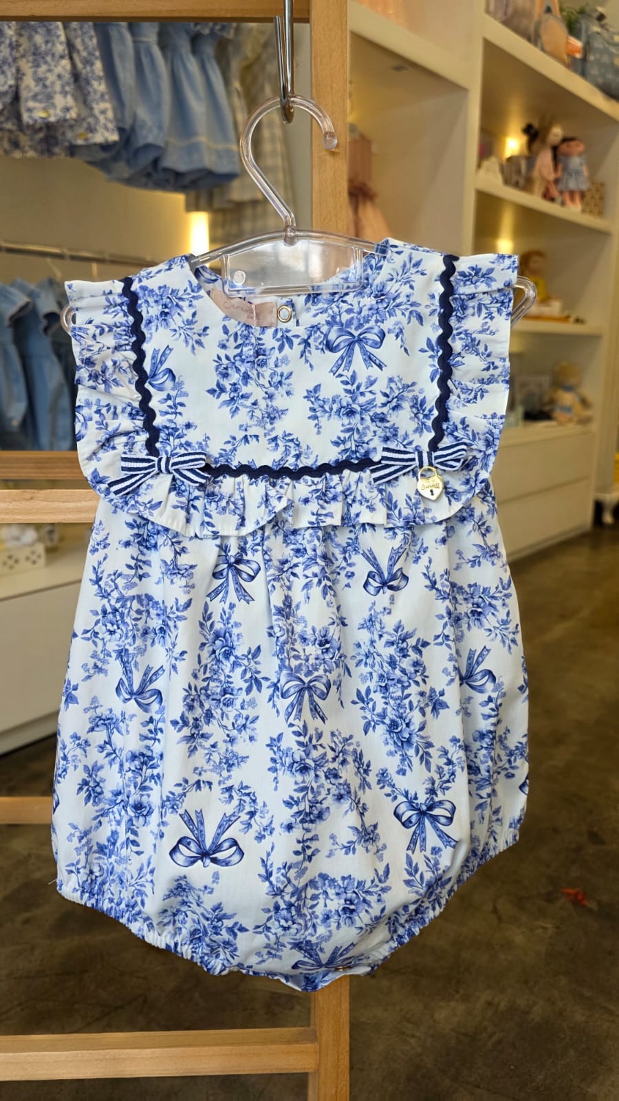 Homper Bebê Azul Azulejo Buá