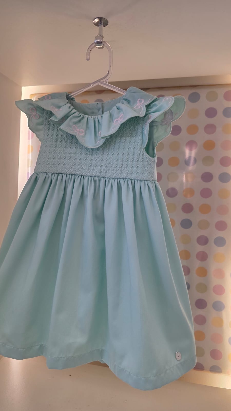 Vestido Bebê Mariana Verde Buá