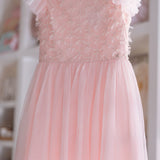 Vestido Infantil Rosa Baby Petit Cherie