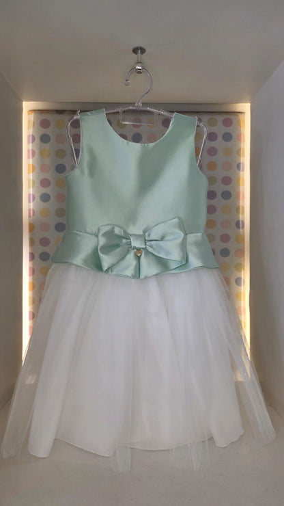 Vestido Infantil Menina Verde Zibeline Buá