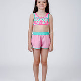 Short Infantil Letícia Rosa Siri