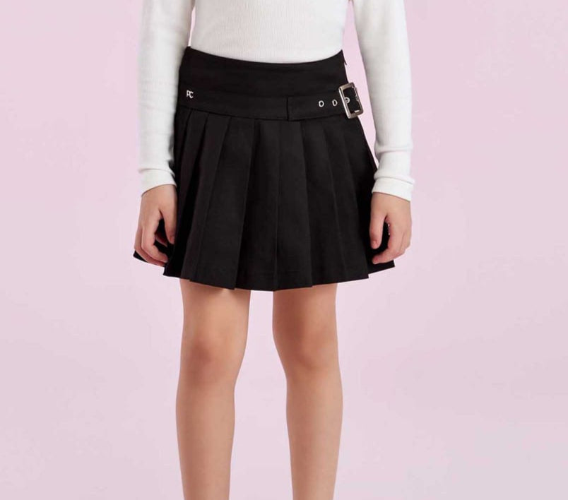 Short Saia Preto Petit Cherie