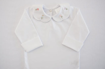 Macacão Bebê Jardineira/Body Jardim Sonhos Buá