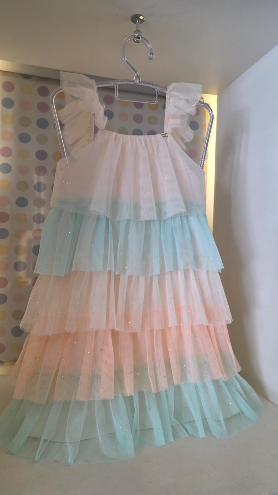 Vestido Infantil Creme Color Petit Cherie