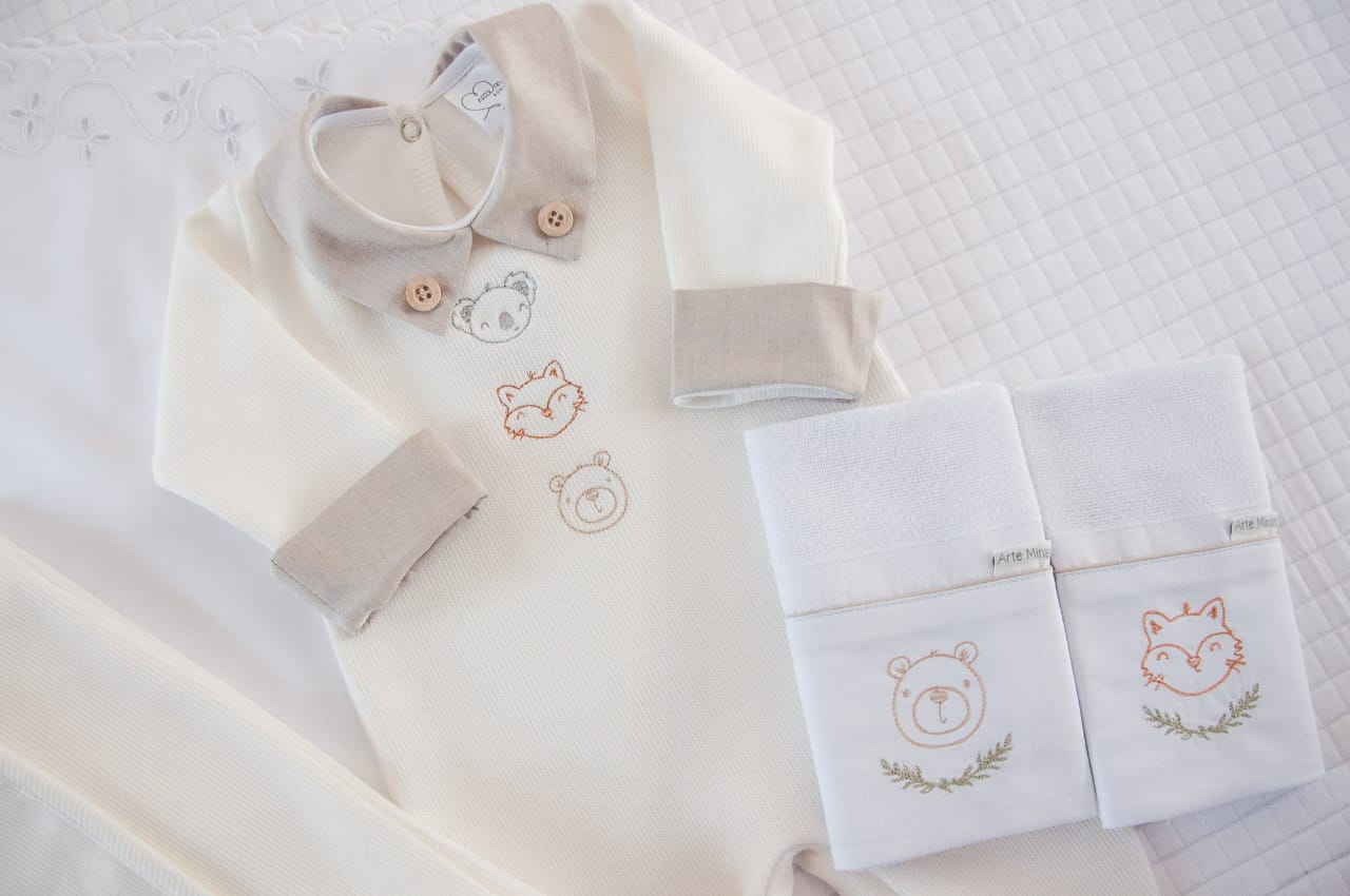 Macacão Bebê Masculino Nature Buá