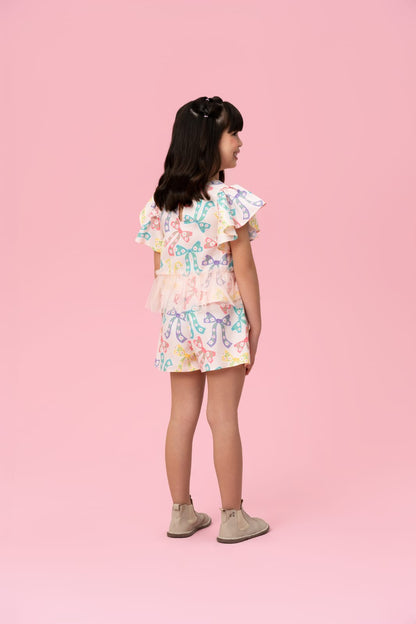 Conjunto Infantil Color Laços Mon Sucré