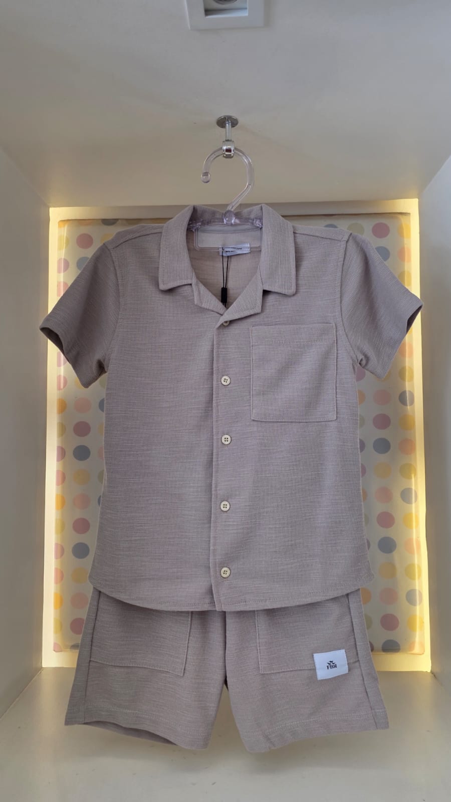 Conjunto Infantil Menino Cáqui Buá