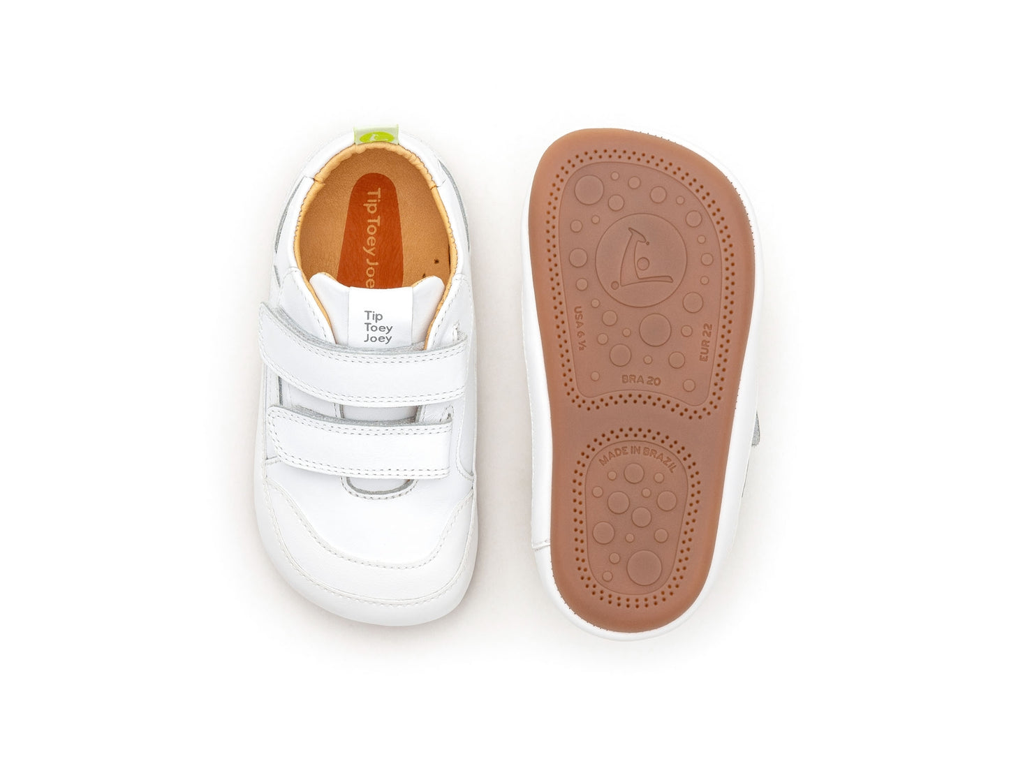 Tênis Bebê Branco Landy Tip Toey Joey