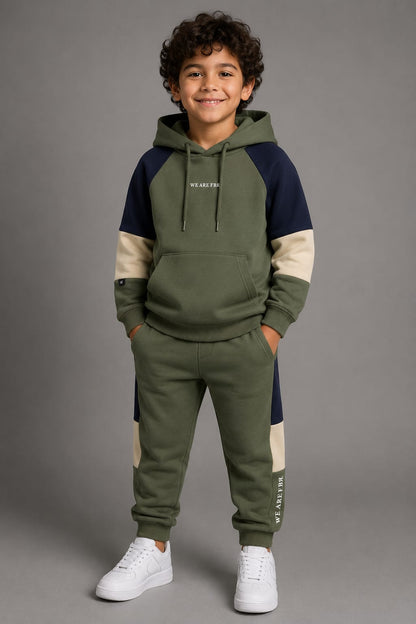 Conjunto Infantil Moletom Recortes Buá
