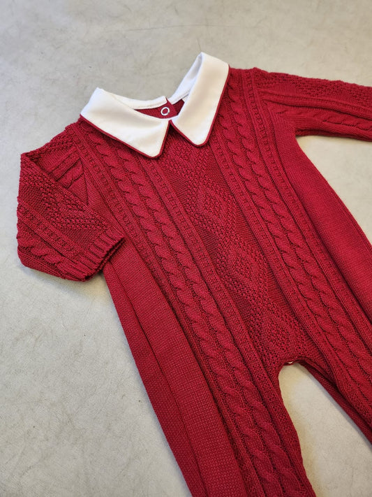 Macacão Vermelho Trama Buá