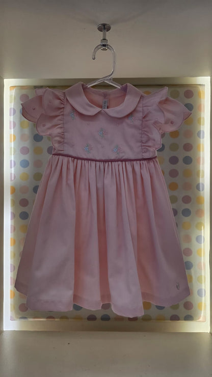 Vestido Bebê Luna Rosa Buá