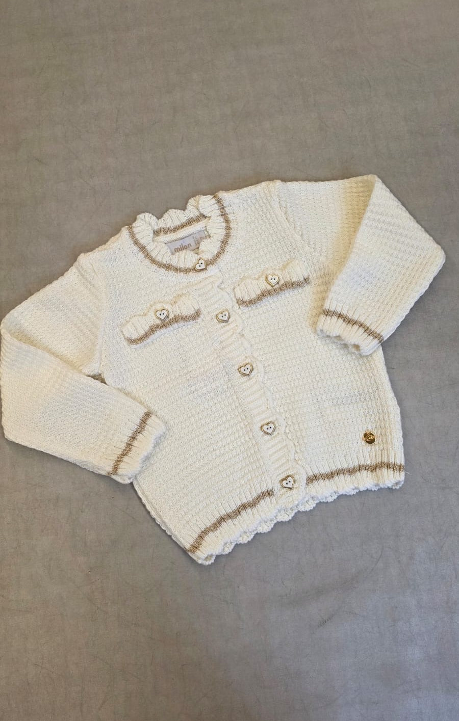 Casaco Infantil Tricot Off Buá