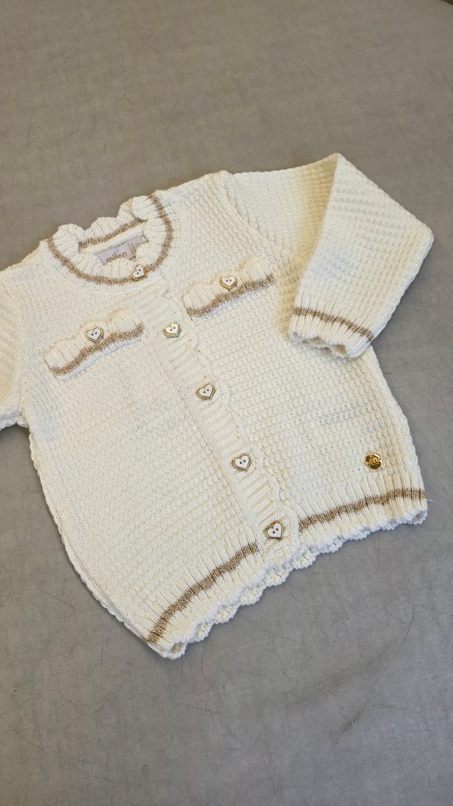 Casaco Infantil Tricot Off Buá