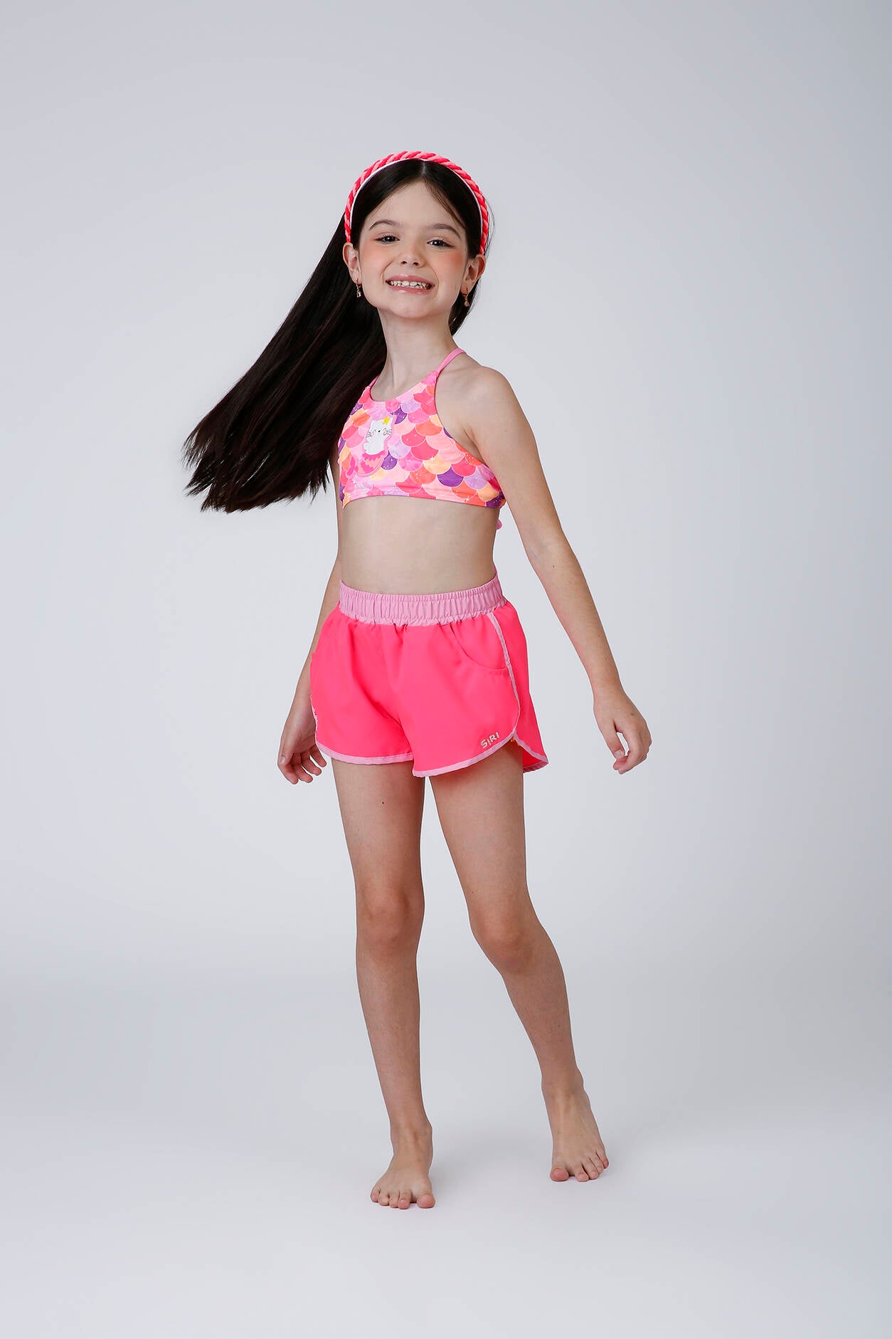 Short Infantil Letícia Chiclete Siri
