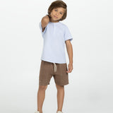 Conjunto Infantil Menino Bata Azul Buá