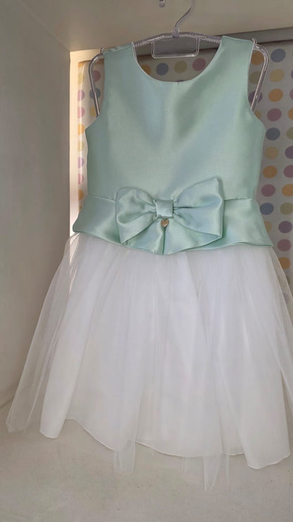 Vestido Infantil Menina Verde Zibeline Buá