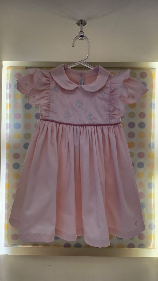 Vestido Bebê Luna Rosa Buá