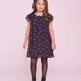 Vestido Infantil Preto Laços Buá