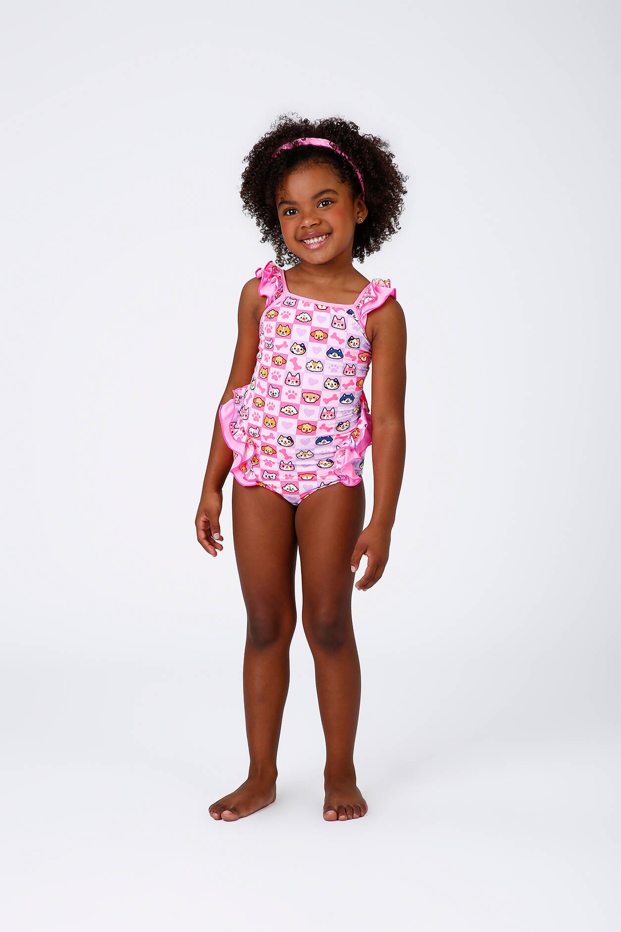 Maiô Infantil Larissa Pets Siri