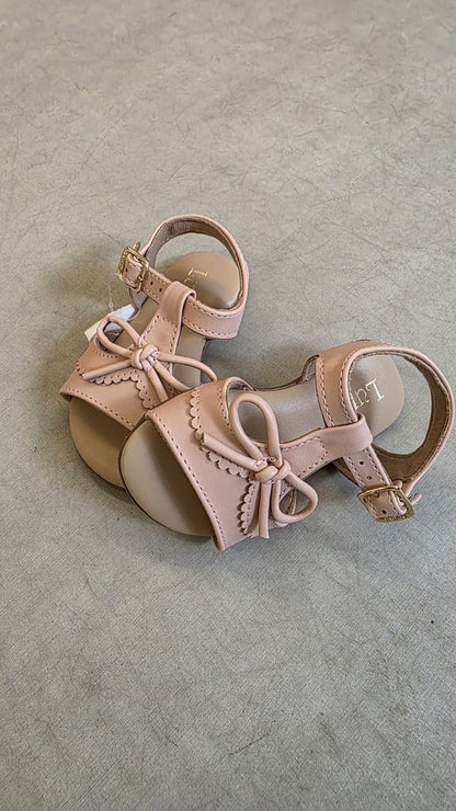 Sandália Bebê Menina Rosa Quartzo Buá