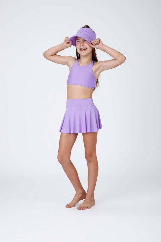 Saia Infantil Luisa Lavanda Siri