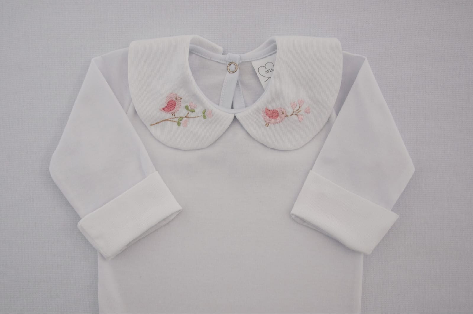 Macacão Bebê Jardineira/Body Alícia Buá