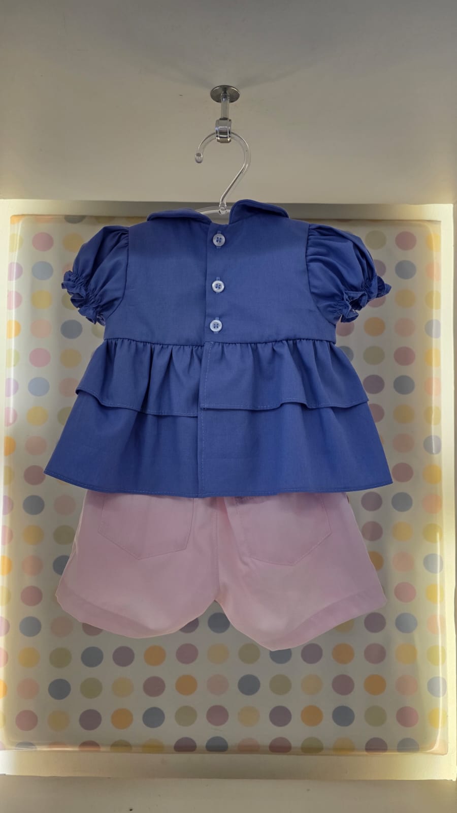 Conjunto Bebê Bata Bordada Buá