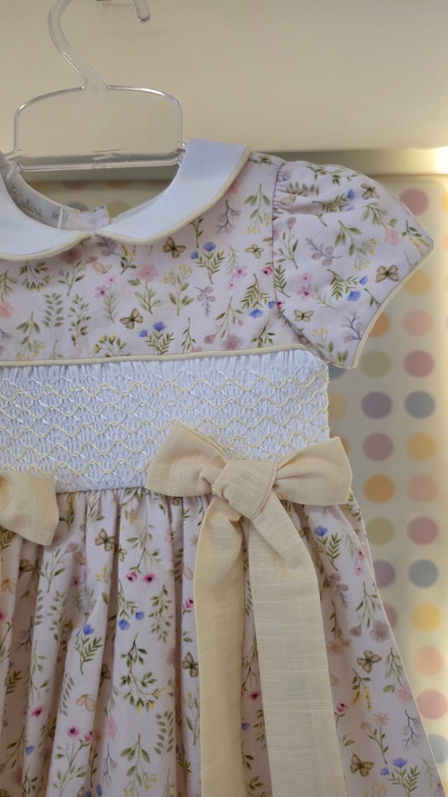 Vestido Bebê Clássico Floral Buá