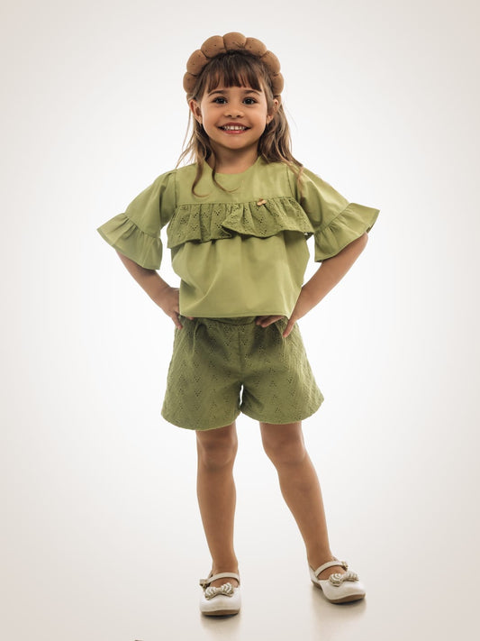 Conjunto Infantil Laise Oliva Buá