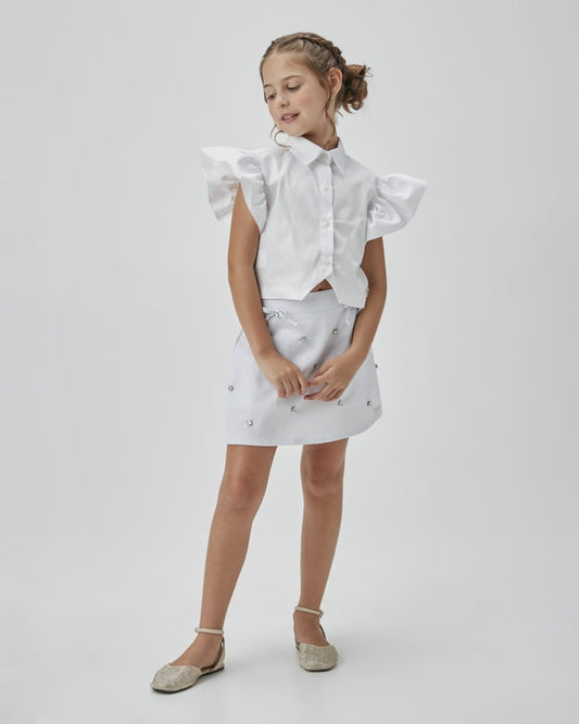 Conjunto Infantil Branco UM+UM