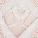 Macacão Bebê Rosa Belle Buá