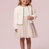 Casaco Infantil Creme Petit Cherie
