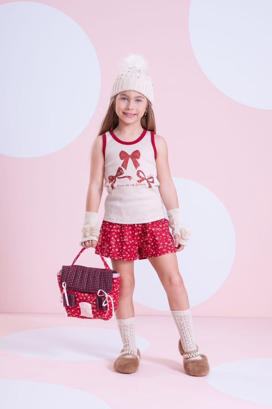 Conjunto Infantil Regata Laços Pituchinhus