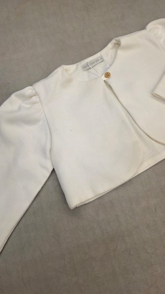 Casaqueto Infantil Giovanna Off Buá