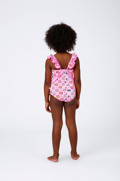 Maiô Infantil Larissa Pets Siri