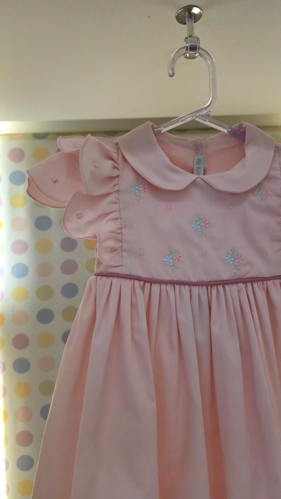 Vestido Bebê Luna Rosa Buá