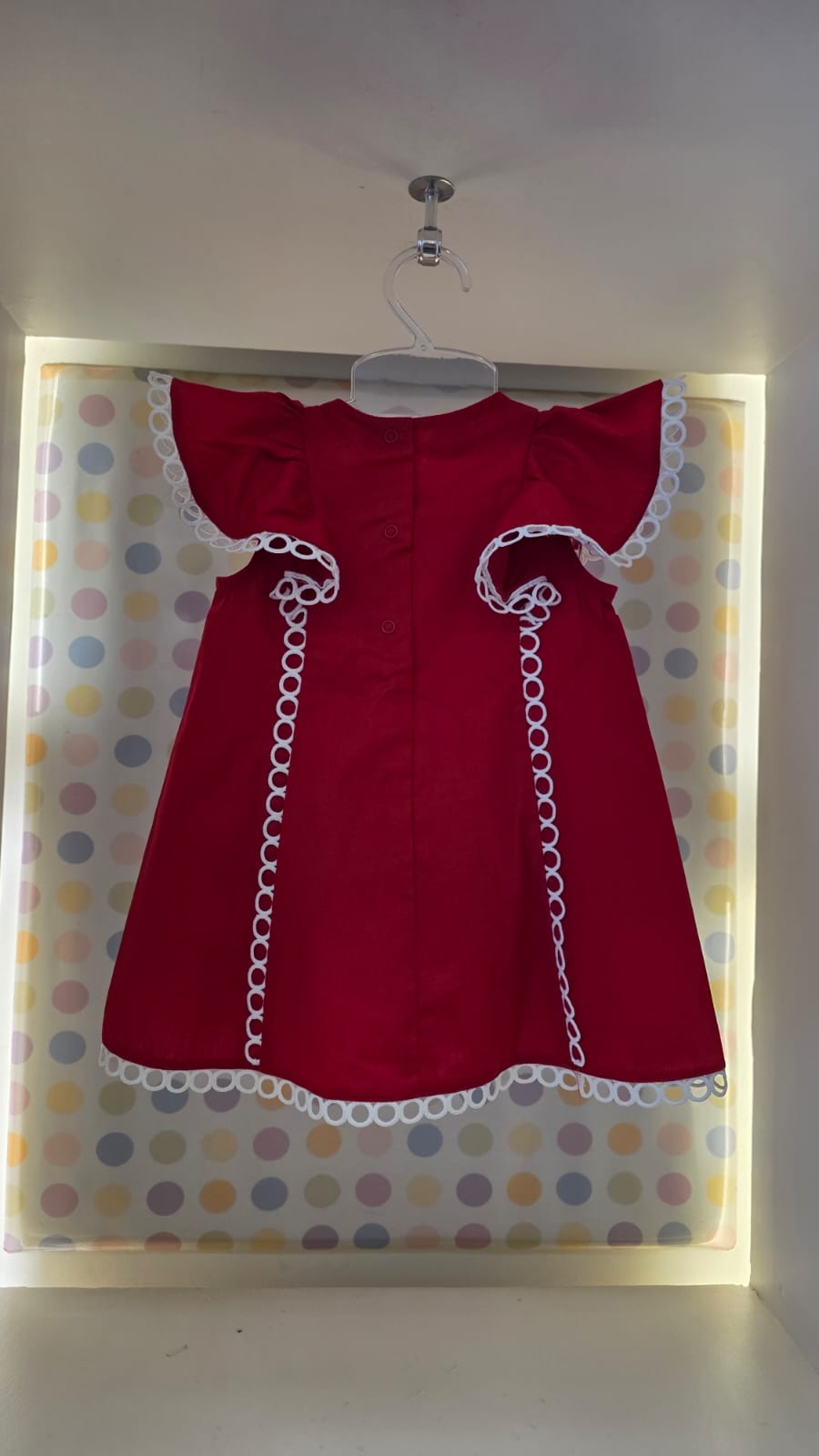 Vestido Bebê Vermelho UM+UM