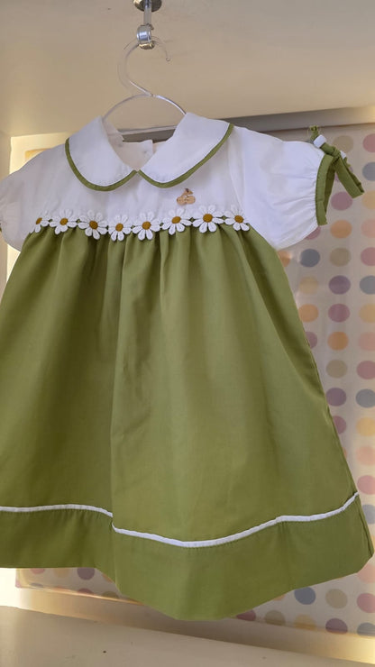 Vestido Bebê Margaridas Buá