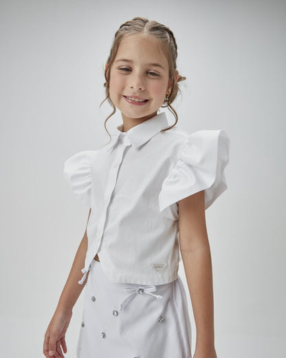 Conjunto Infantil Branco UM+UM